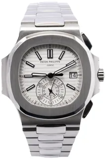 Patek Philippe Nautilus 5980/1A-019 Stainless steel White