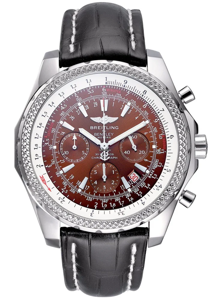 Breitling Bentley A25362 48mm Stainless steel Brown