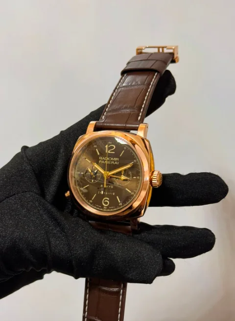 Panerai Radiomir 1940 PAM 00502 45mm Rose gold Brown 1