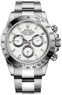 Rolex Daytona 116520 40mm Stainless steel White