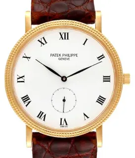 Patek Philippe Calatrava 4809J Yellow gold White