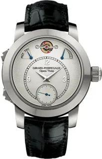 Girard-Perregaux 1966 99790-53-111-BA6A Platinum Silver