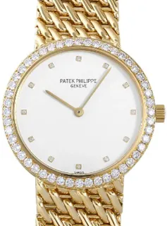 Patek Philippe Calatrava 3993 Yellow gold White