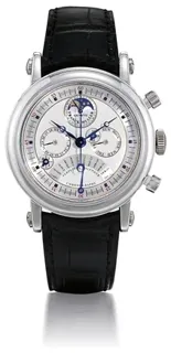 Franck Muller Perpetual Calendar 7000 QP E 39mm Platinum White