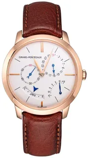 Girard-Perregaux 1966 49538-52-131-BK6A Rose gold Silver