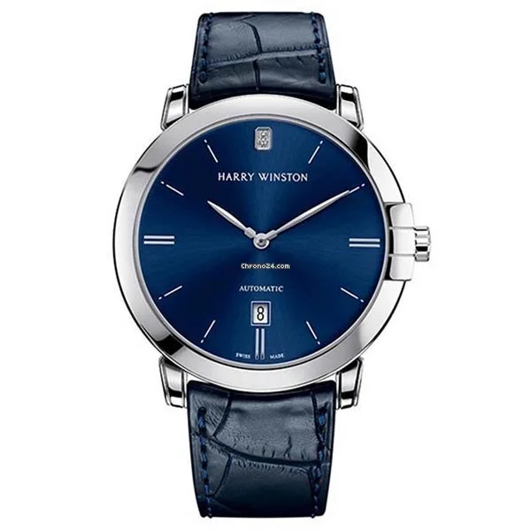 Harry Winston Midnight MIDAHD42WW002 42mm White gold Blue