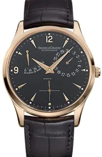 Jaeger-LeCoultre Master Control Q1482470 Rose gold Black