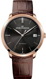 Girard-Perregaux 1966 49525-52-232-BKCA Rose gold Black