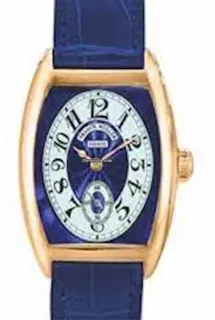 Franck Muller Cintru00e9e Curvex 7502 S6 Yellow gold Blue