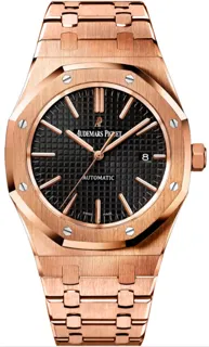 Audemars Piguet Royal Oak 15400OR.OO.1220OR.01 Rose gold Black