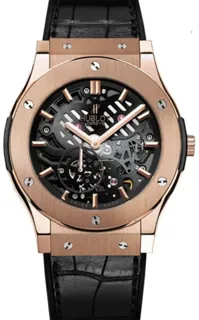 Hublot Classic Fusion Ultra-Thin 515.OX.0180.LR Rose gold Skeletonized