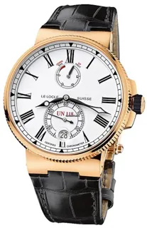 Ulysse Nardin Marine Chronometer Manufacture 1186-122/40 Rose gold White