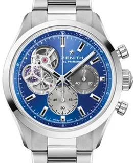 Zenith El Primero 03.3300.3604/51.M3300 Stainless steel Blue