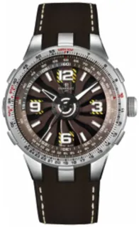 Perrelet Turbine Pilot A1085/1 Stainless steel Black