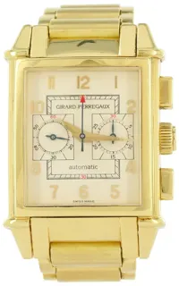 Girard-Perregaux Vintage 1945 2599 Yellow gold Silver