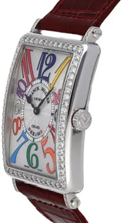 Franck Muller Long Island 1002 QZ 43mm Stainless steel Silver