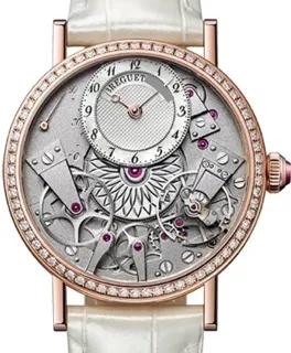 Breguet Tradition 7038BR/18/9V6/D00D Rose gold White