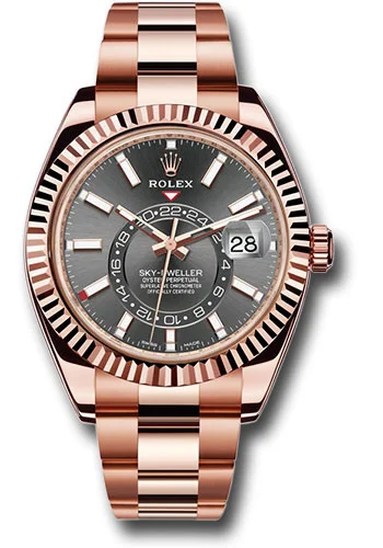 Rolex Sky-Dweller 326935 42mm Rose gold Gray