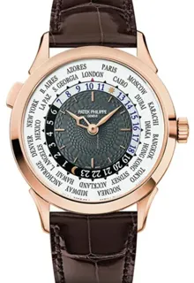 Patek Philippe World Time 5230R-001 Rose gold Gray