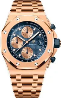 Audemars Piguet Royal Oak Offshore 26238OR.OO.2000OR.01 Rose gold Blue