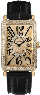 Franck Muller Long Island 950 QZ Yellow gold