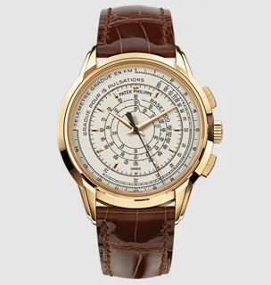 Patek Philippe Multi-Scale Chronograph 5975J-001 Yellow gold Silver