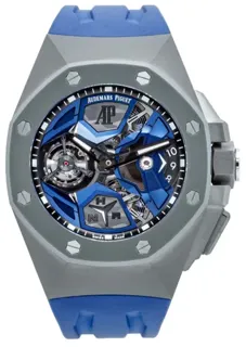 Audemars Piguet Royal Oak Concept Tourbillon 26589IO.OO.D030CA.01 44mm Ceramic and Titanium Skeletonized