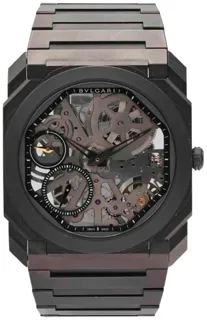 Bulgari Octo Finissimo Skeleton 103010 BGO40BSLXTSK/WC 40mm Titanium Skeletonized