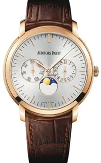 Audemars Piguet Jules Audemars 26385OR.OO.A088CR.01 39mm Rose gold Silver