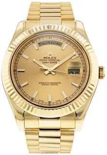 Rolex Day-Date II 218238 Yellow gold