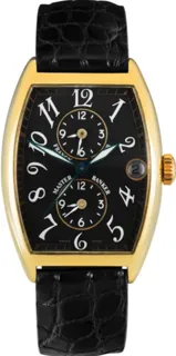 Franck Muller Master Banker 2852 MB Yellow gold Black