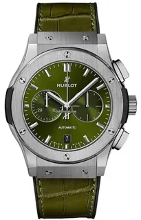 Hublot Classic Fusion Chronograph 541.NX.8970.LR Titanium and Resin Green