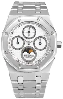 Audemars Piguet Royal Oak Perpetual Calendar 25820SP.OO.0944SP.03 Platinum and Stainless steel Silver