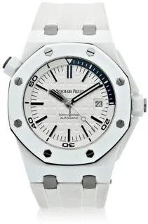 Audemars Piguet Royal Oak Offshore Diver 15707CB.OO.A010CA.01 Ceramic Silver