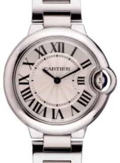 Cartier Ballon Bleu 33mm W6920084 Stainless steel Silver