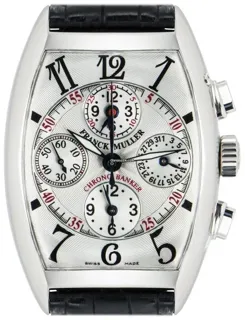 Franck Muller Master Banker 7850 cc mb White gold Silver