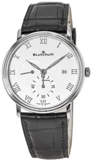 Blancpain Villeret 6606A-1127-55B Stainless steel White