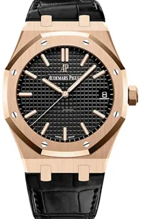 Audemars Piguet Royal Oak 15500OR.OO.D002CR.01 Rose gold Black