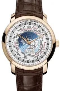 Vacheron Constantin Patrimony Traditionnelle World Time 86060/000R-9640 Rose gold Silver