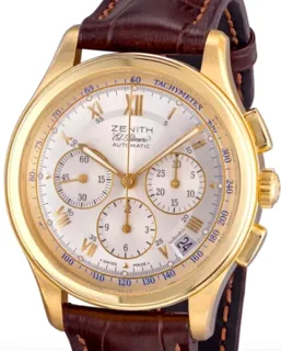 Zenith El Primero 30.0500.400 Yellow gold Silver