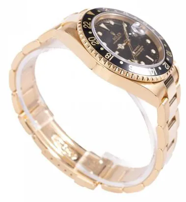 Rolex GMT-Master II 16718 40mm Yellow gold Black 1