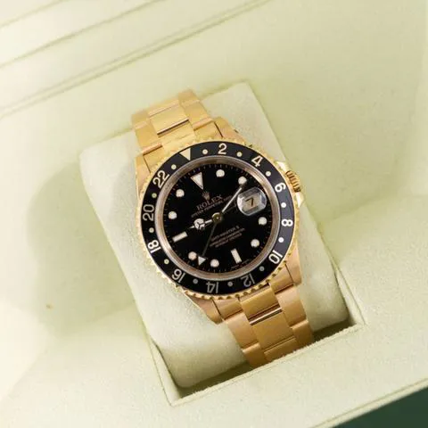 Rolex GMT-Master II 16718 40mm Yellow gold Black 7