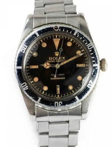 Rolex Submariner 5508 37mm Stainless steel Brown