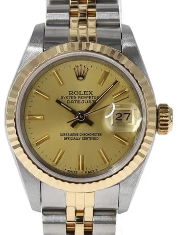 Rolex Lady-Datejust 69173 26mm Yellow gold and stainless steel Gold