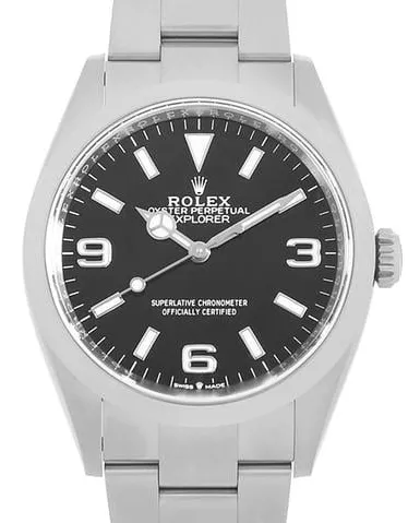 Rolex Explorer 124270 36mm Stainless steel Black