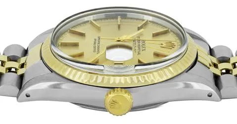 Rolex Datejust 36 16013 36mm Yellow gold and stainless steel Gold 7