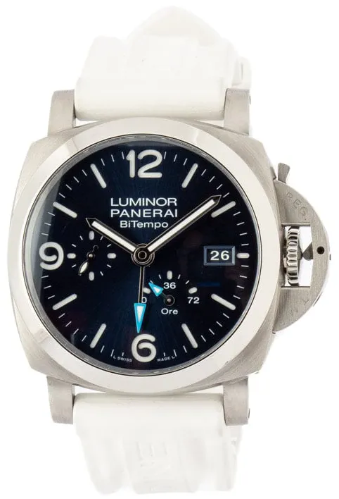 Panerai Luminor 1950 PAM 01361 44mm Stainless steel Blue 1