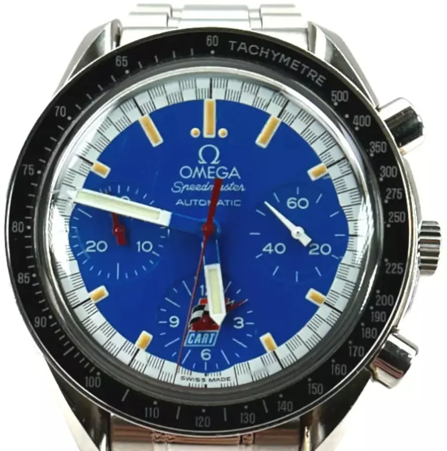 Omega Speedmaster 35108000 39mm Stainless steel Blue