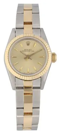 Rolex Oyster Perpetual 67193 26mm Champagne