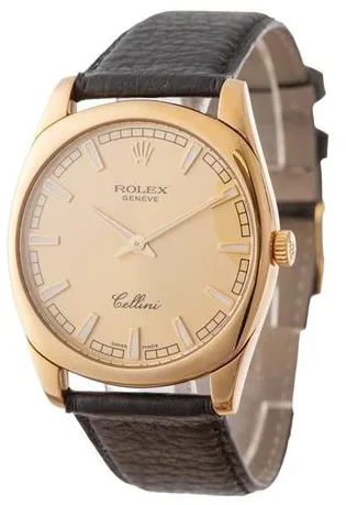 Rolex Cellini Danaos 4243 38mm White gold Champagne